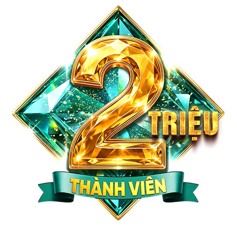 2 Triệu Thành Viên Logo